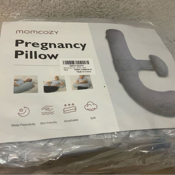Momcozy Original F Shaped Pregnancy Pillows with Adjustable Wedge Pillow - Picture 5 of 8